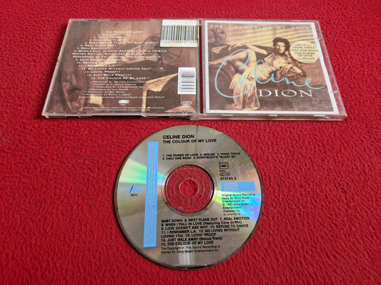 CELINE DION THE COLOUR OF MY LOVE CD