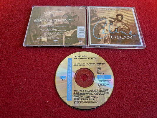 CELINE DION THE COLOUR OF MY LOVE CD