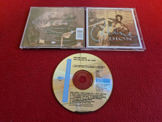 CELINE DION THE COLOUR OF MY LOVE CD