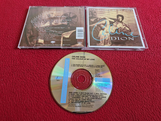 CELINE DION THE COLOUR OF MY LOVE CD