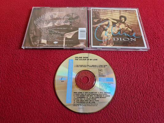 CELINE DION THE COLOUR OF MY LOVE CD