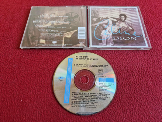 CELINE DION THE COLOUR OF MY LOVE CD