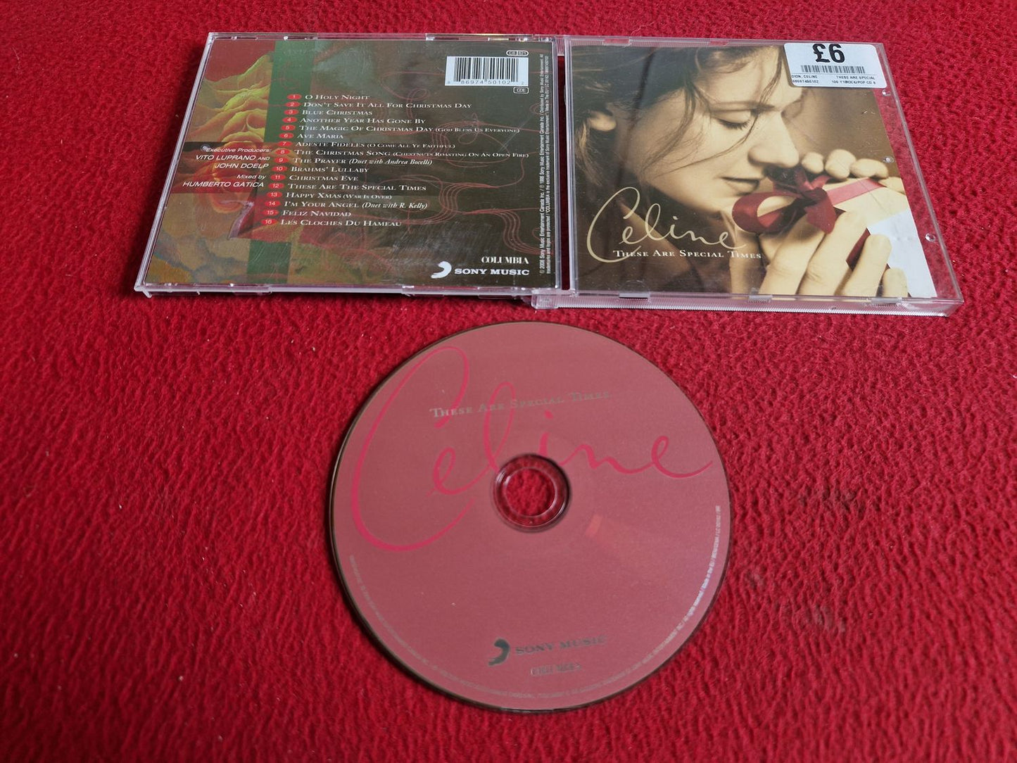 CELINE DION THESE ARE SPECIAL TIMES CD
