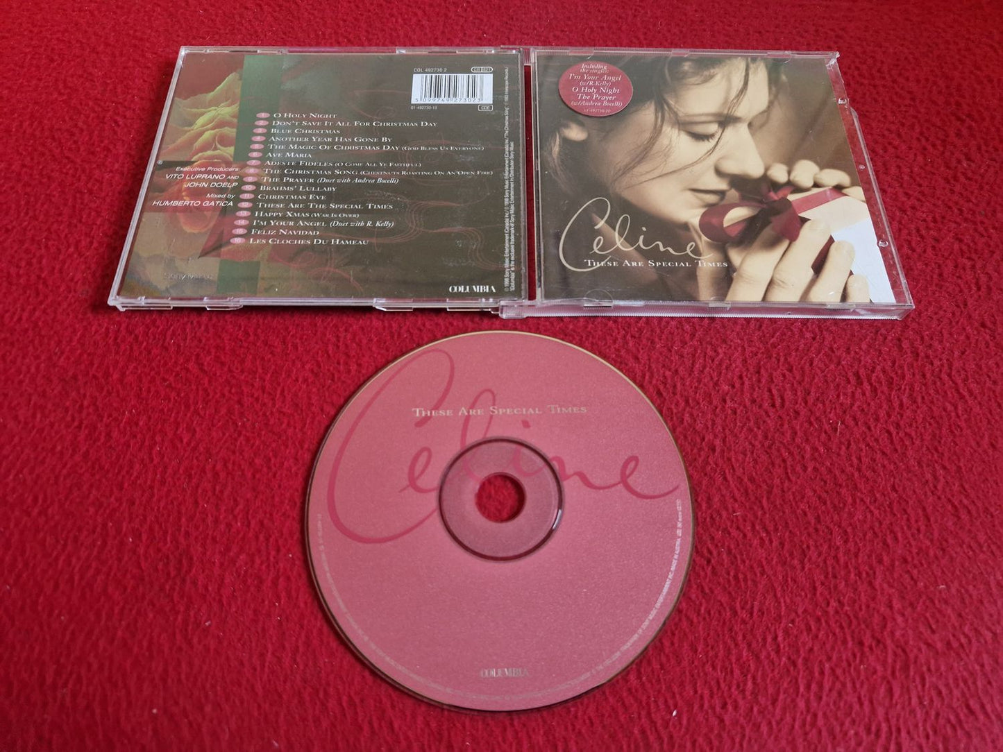 CELINE DION THESE ARE THE SPECIAL TIMES CD