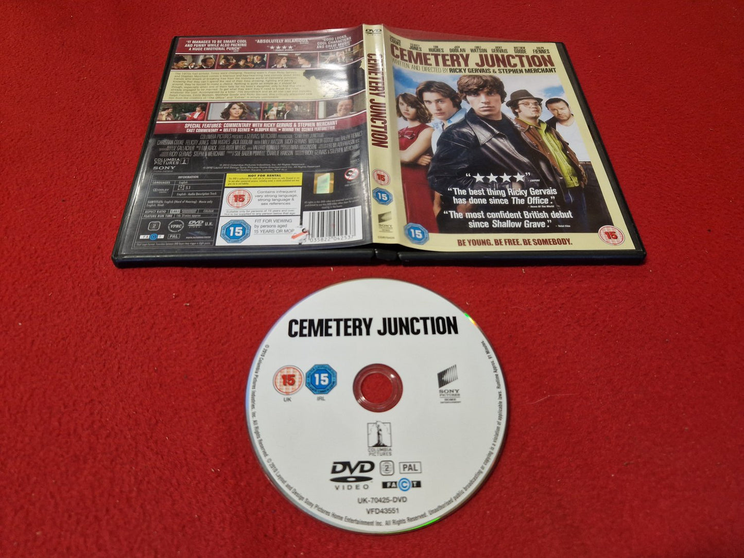 CEMETERY JUNCTION till DVD