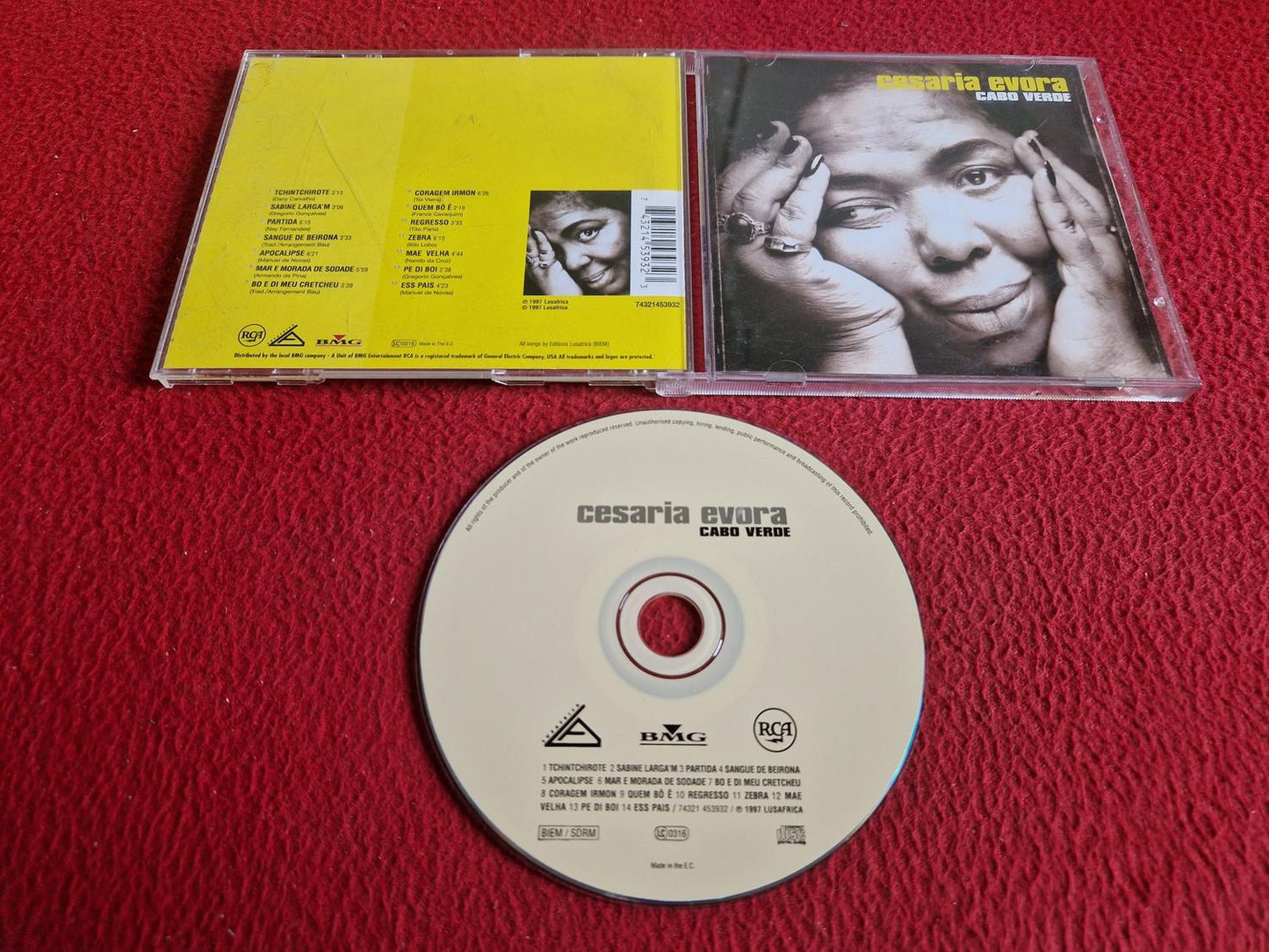 CESARIA EVORA CABO VERDE CD