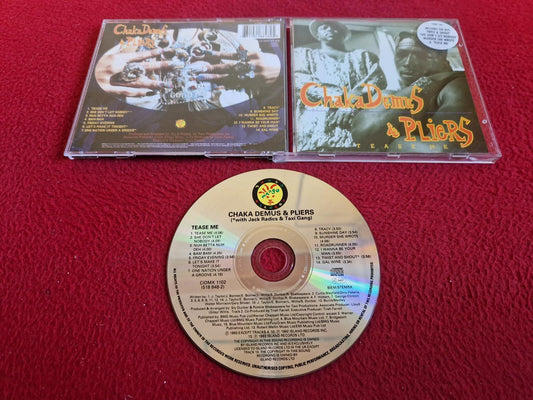CHAKA DEMUS & PLIERS TEASE ME CD
