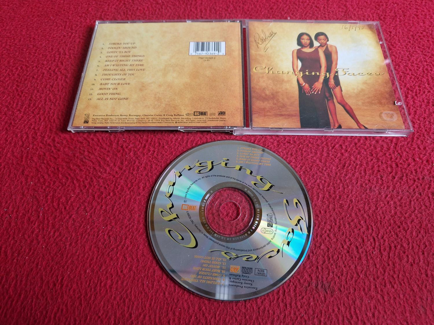 CHANGING FACES - CHANGING FACES CD