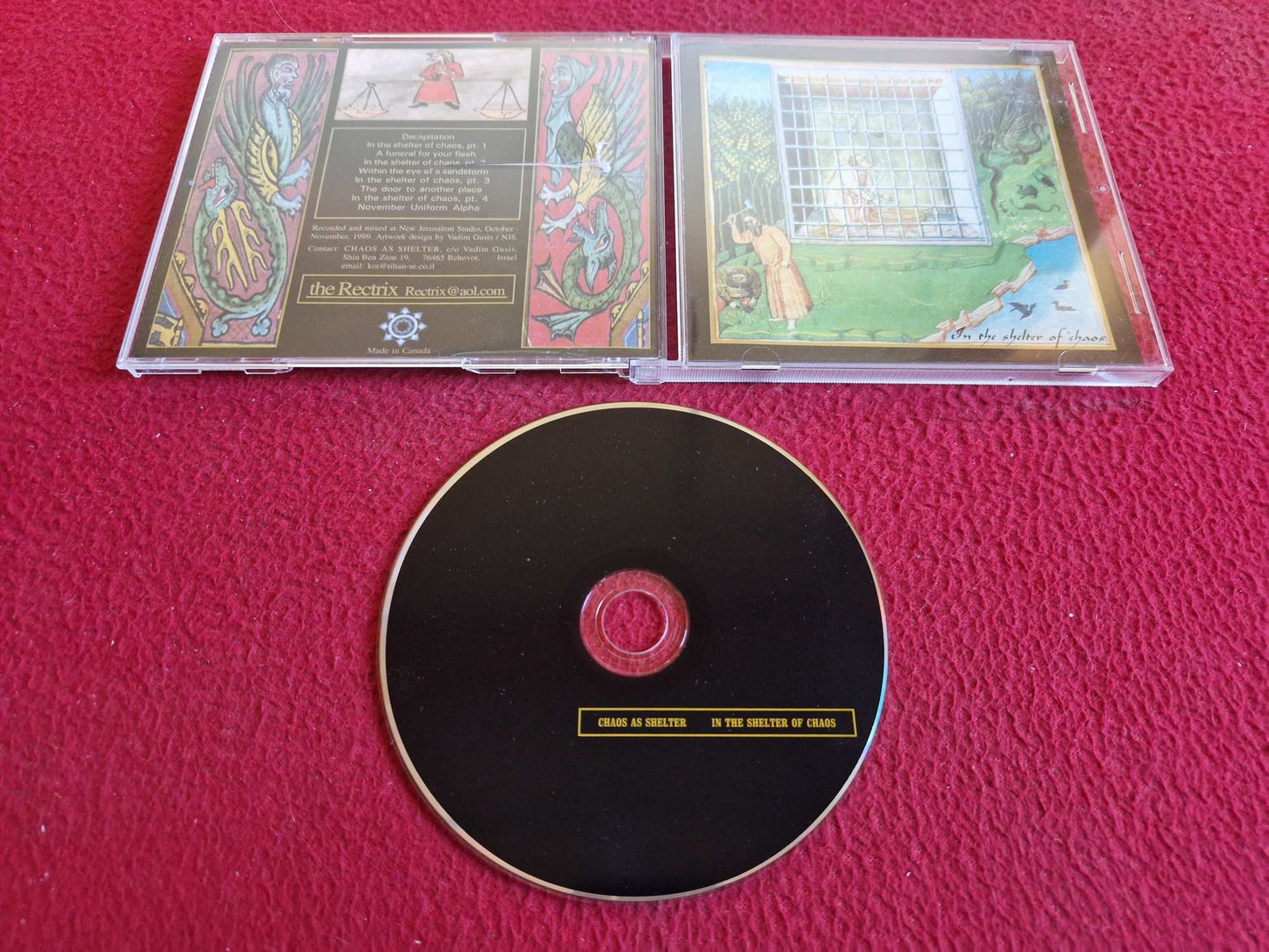 CHAOS AS SHELTER IN THE SHELTER OF CHAOS CD