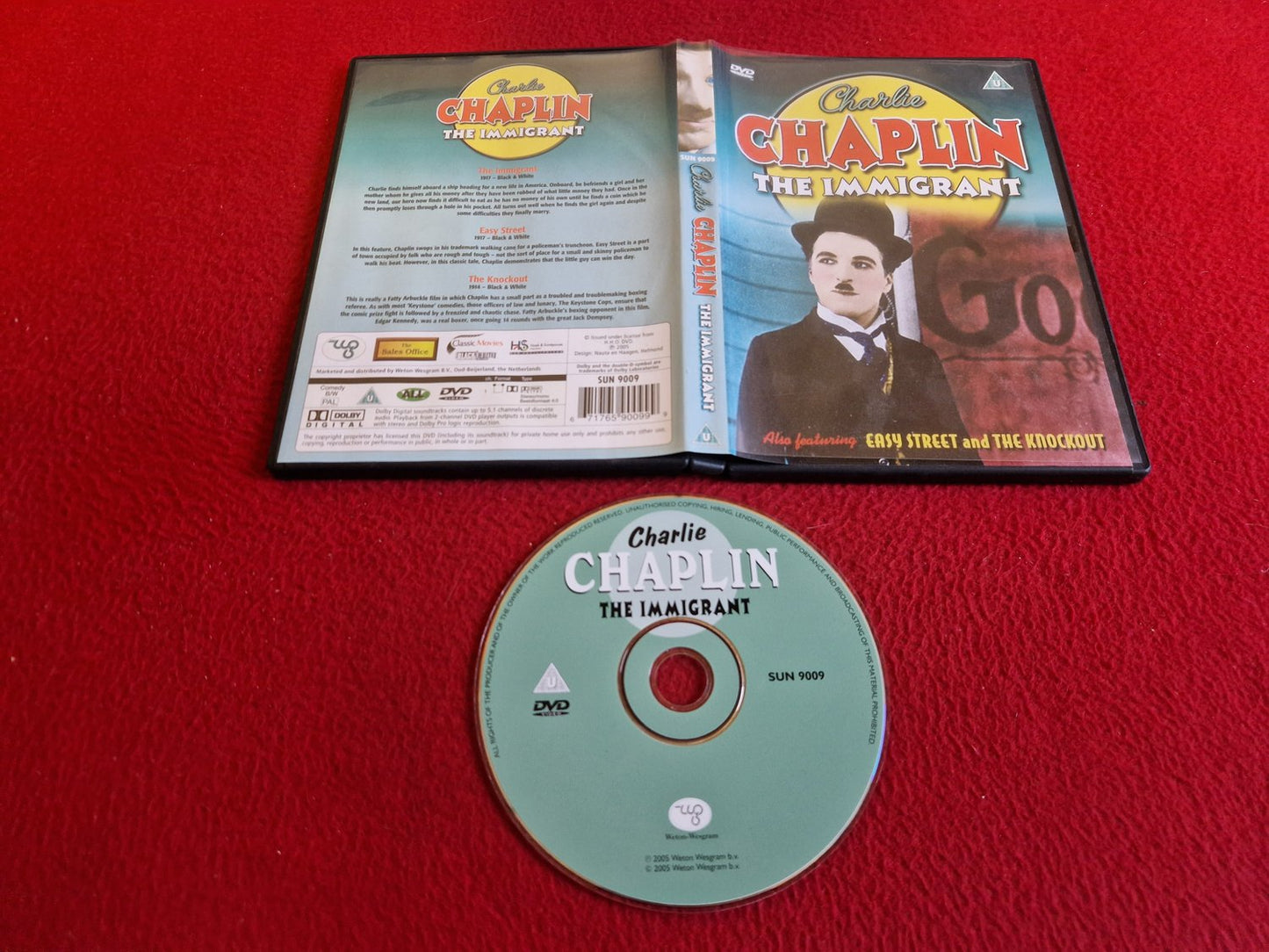 CHAPLIN THE IMMIGRANT DVD