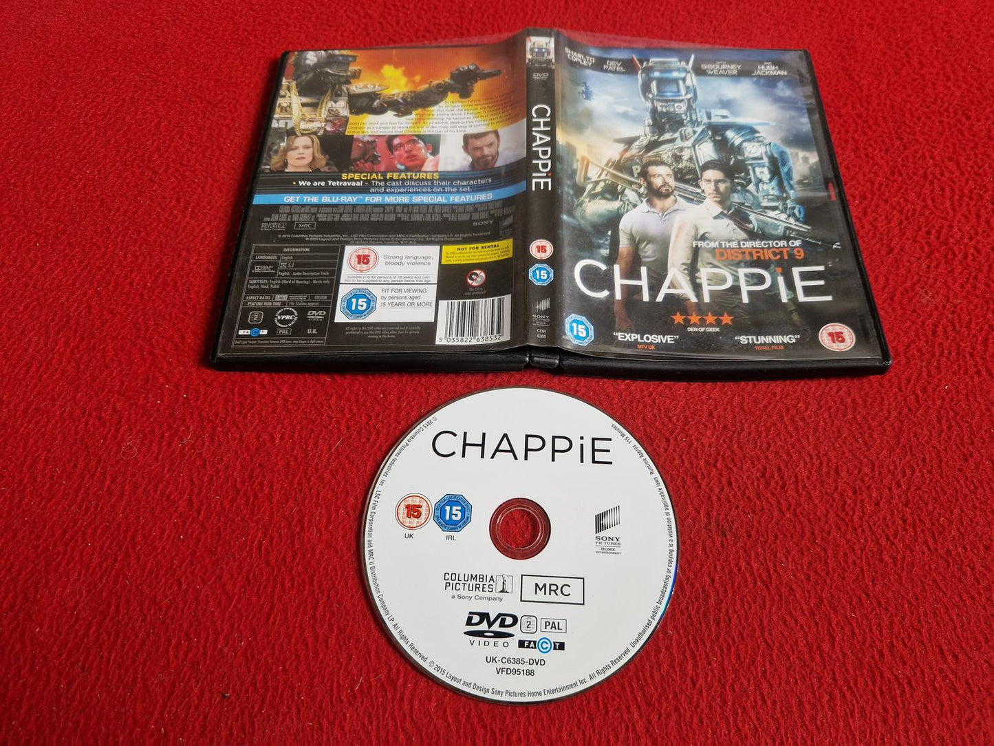 CHAPPIE DVD