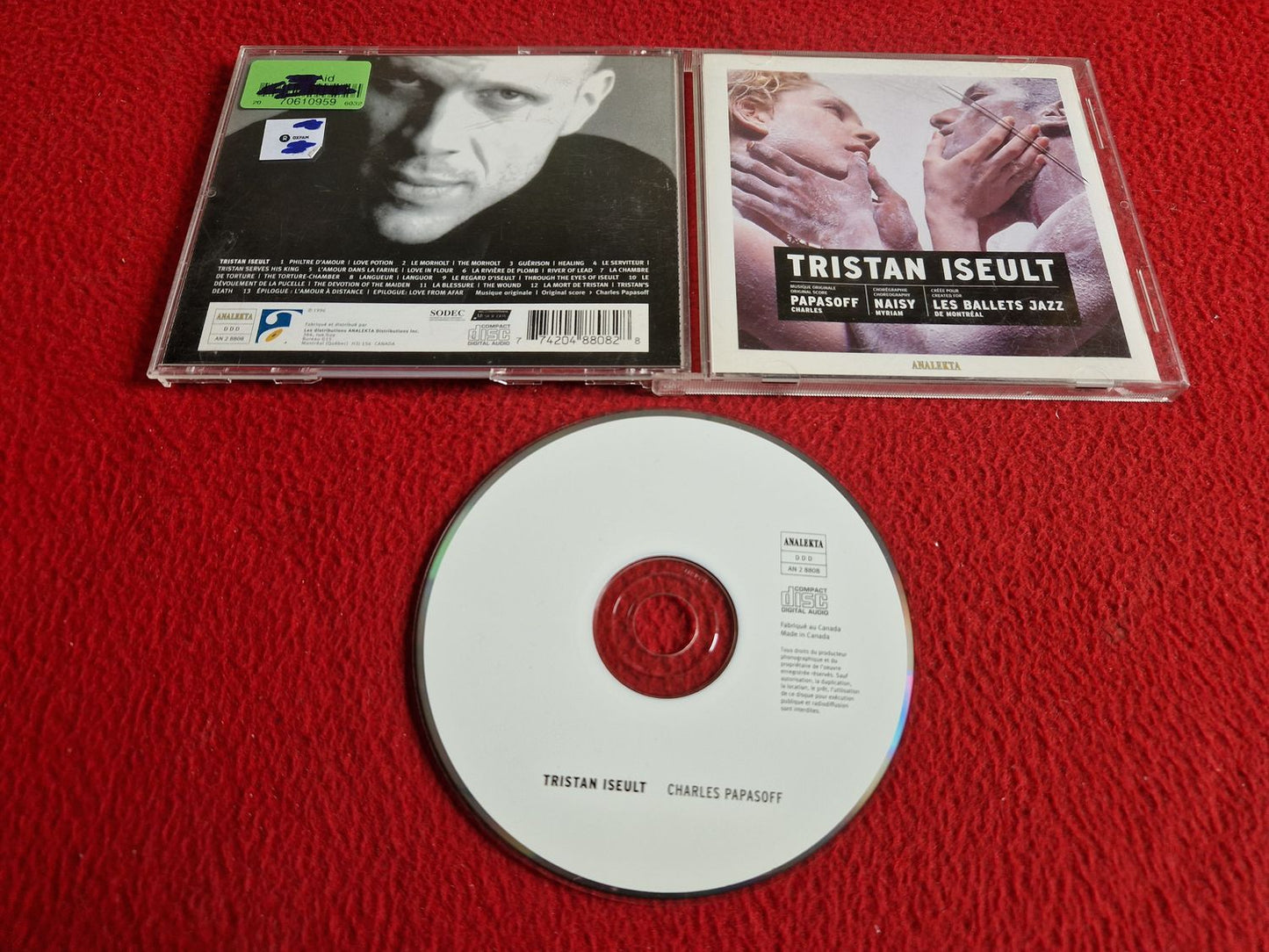 CHARLES PAPASOFF TRISTAN ISEULT CD