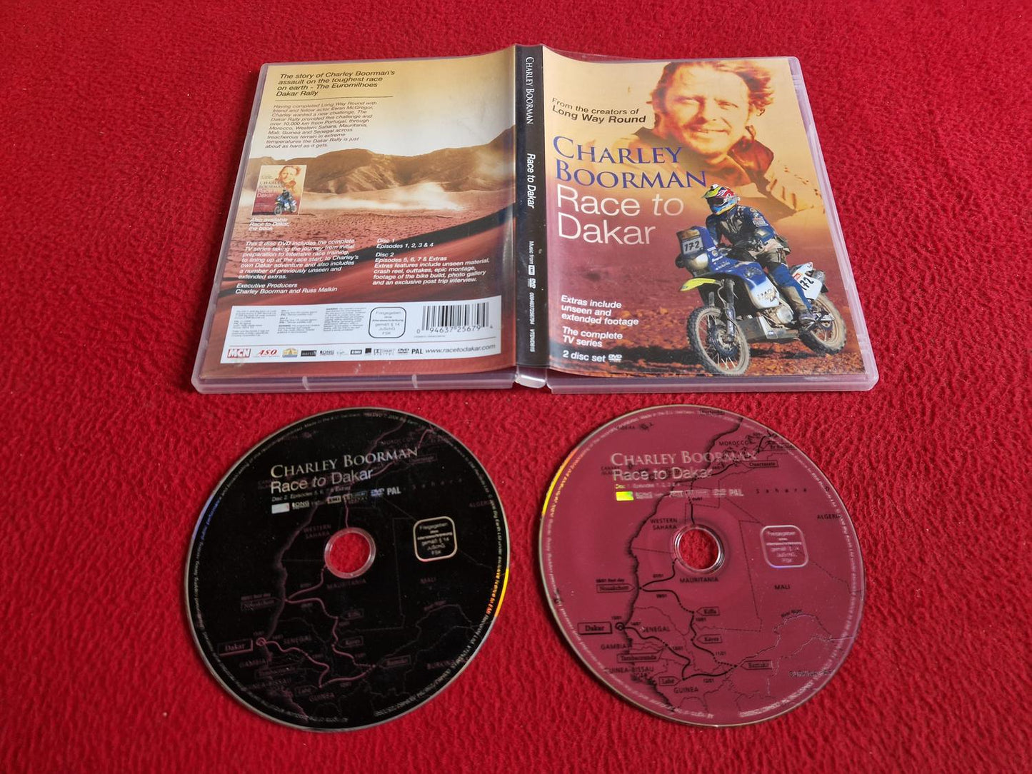 CHARLEY BOORMAN RACE TO DAKAR DVD