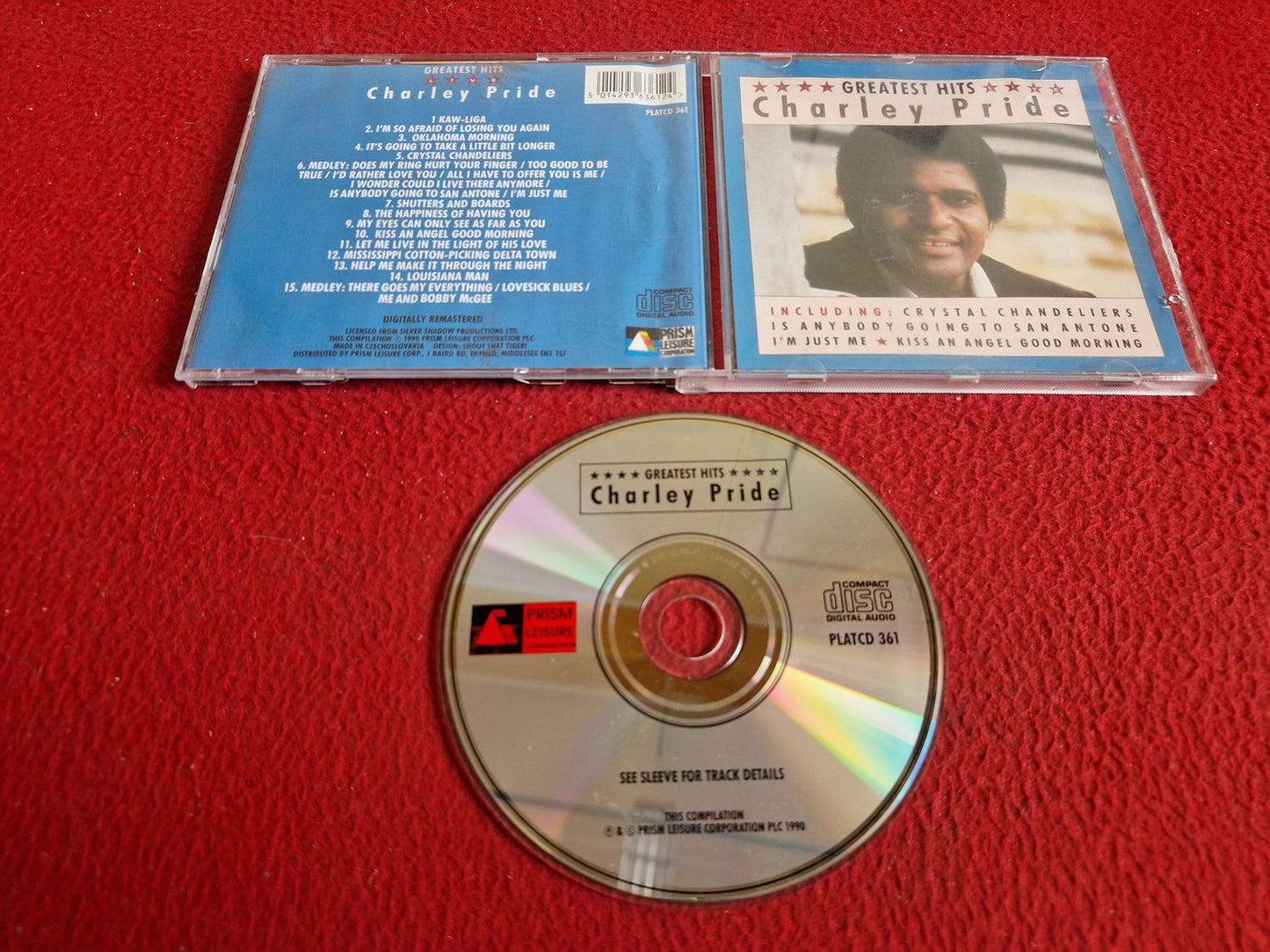 CHARLEY PRIDE GREATEST HITS CD