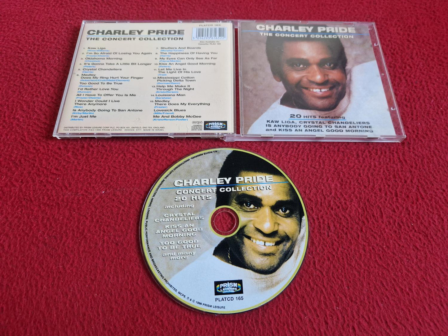 CHARLEY PRIDE THE CONCERT COLLECTION CD