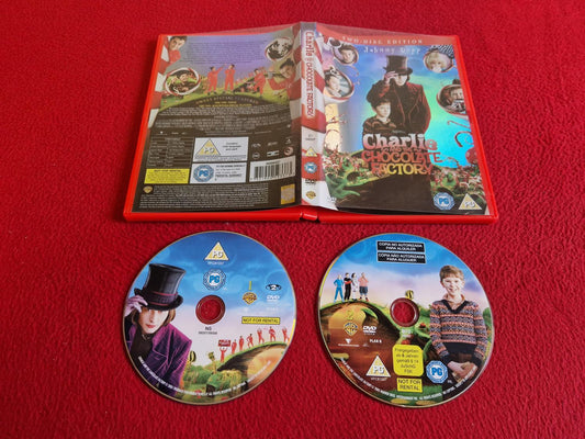 CHARLIE AND THE CHOCOLATE FACTORY DVD