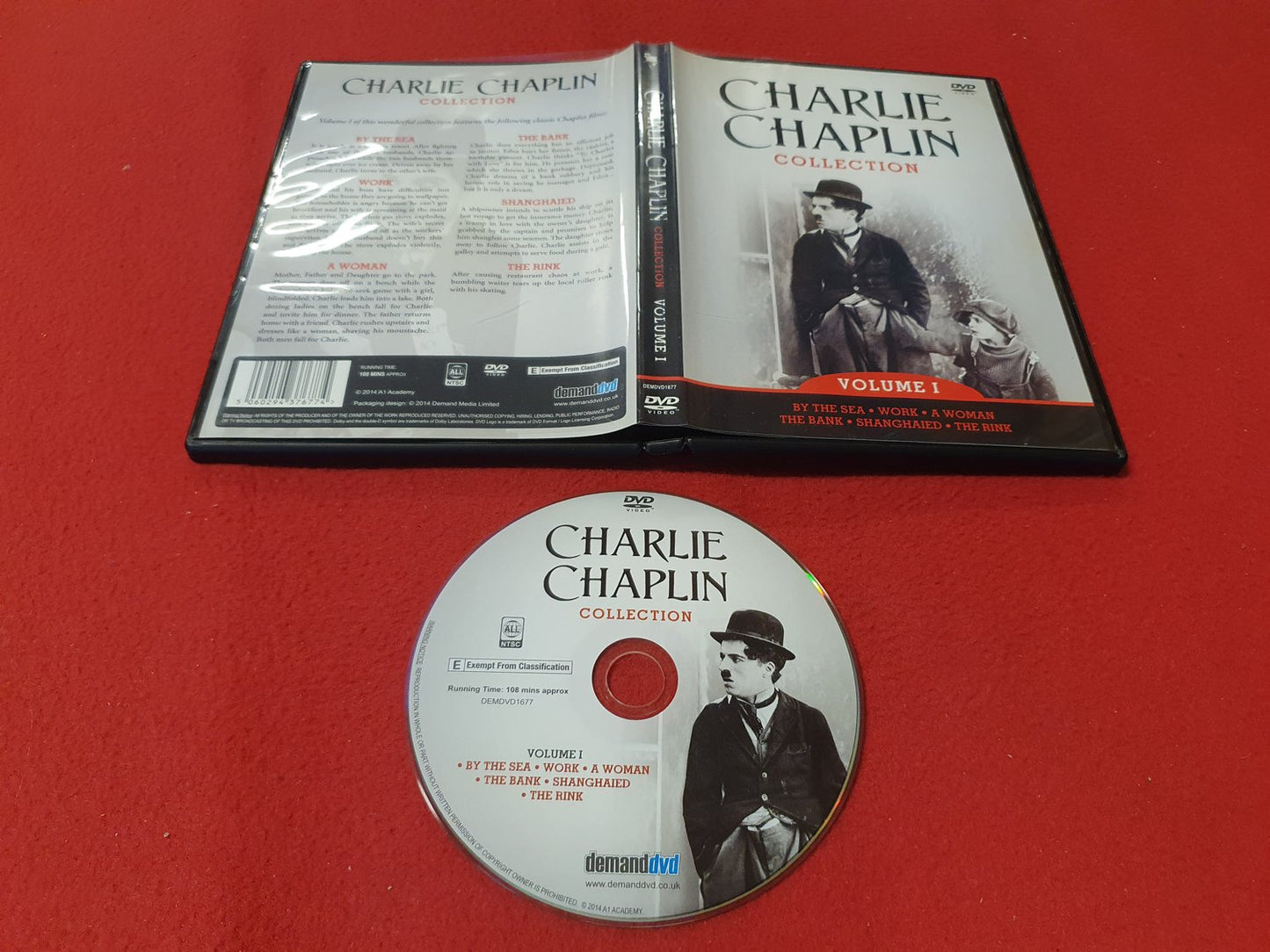 CHARLIE CHAPLIN COLLECTION VOLUME I till DVD