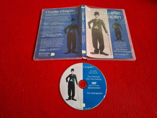 CHARLIE CHAPLIN - THE FIREMAN / THE PAWNSHOP / THE IMMIGRANT DVD