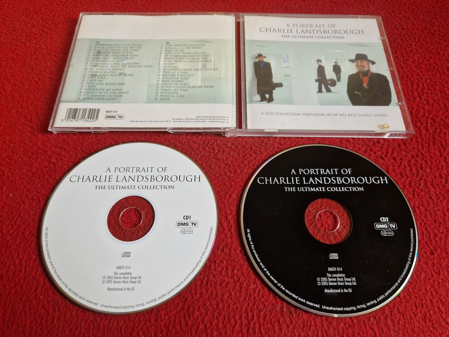 CHARLIE LANDSBOROUGH A PORTRAIT OF - THE ULTIMATE COLLECTION CD