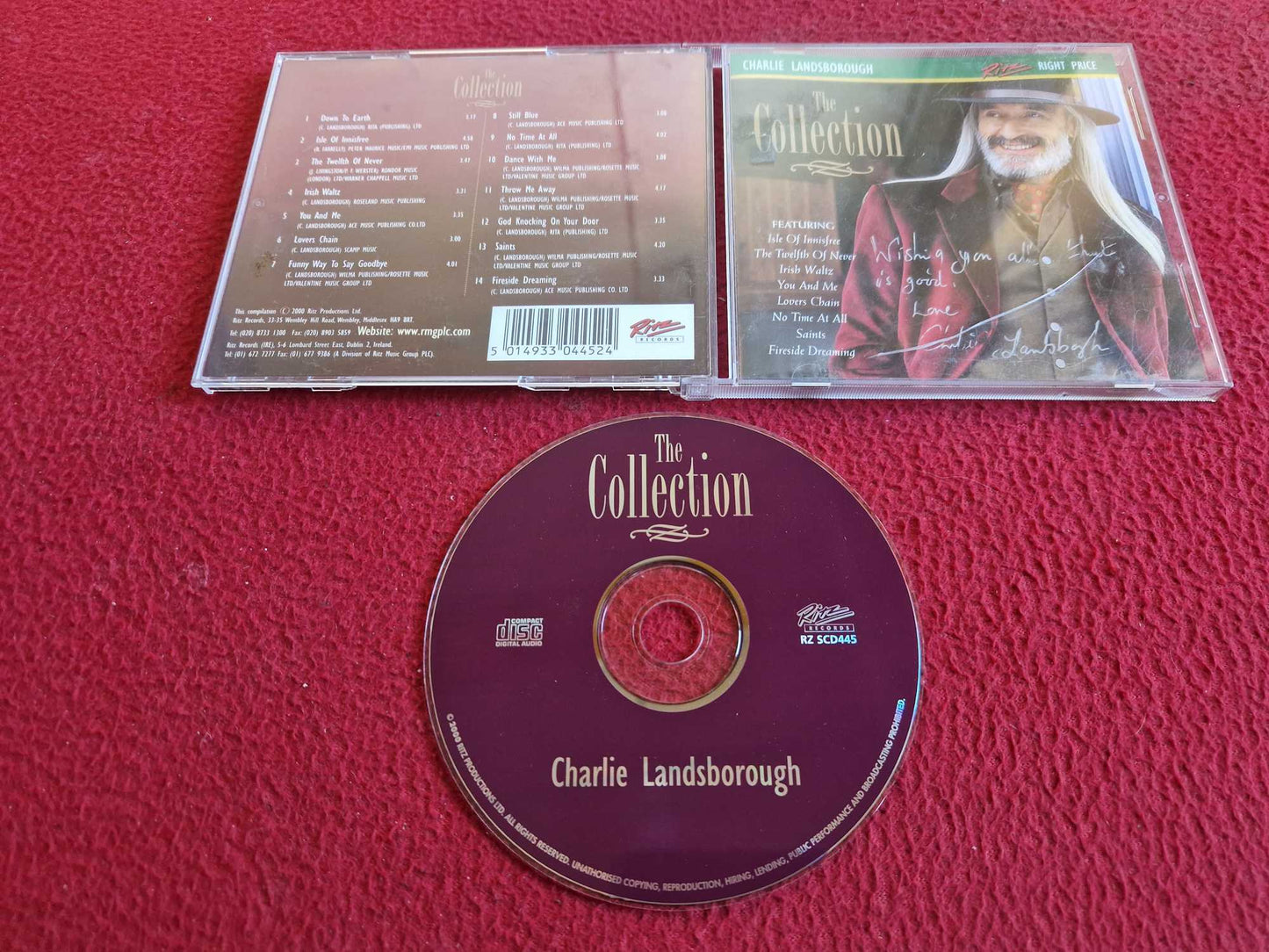 CHARLIE LANDSBOROUGH CD