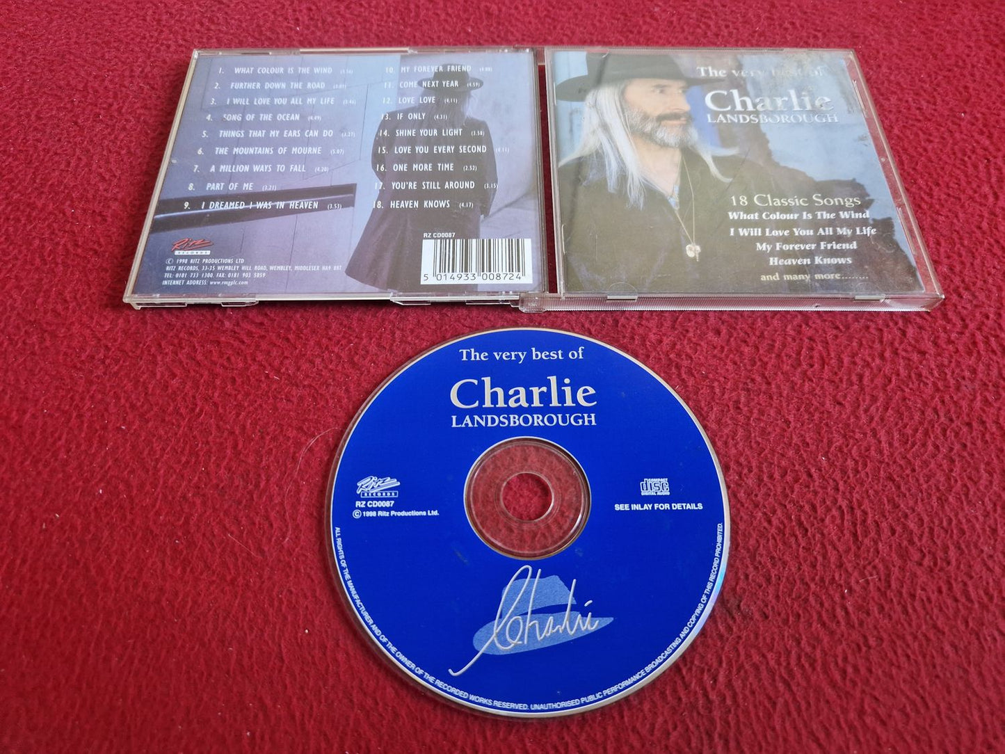 CHARLIE LANDSBOROUGH THE VERY BEST OF CD