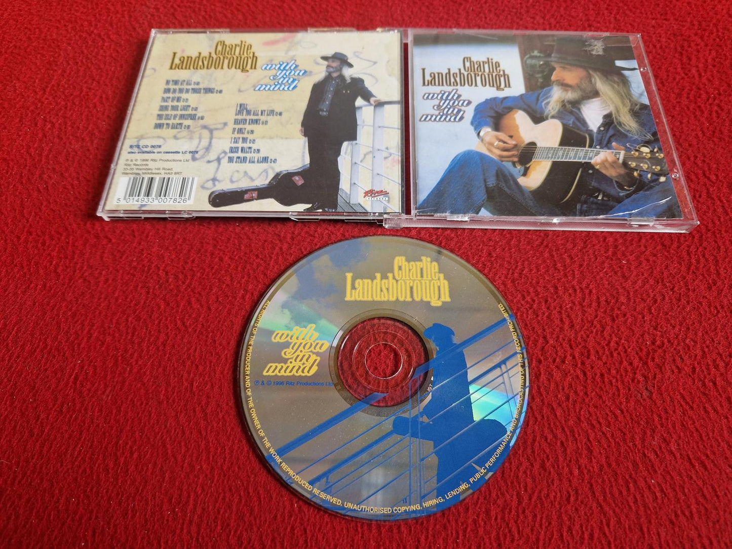 CHARLIE LANDSBOROUGH WITH YOU IN MIND CD