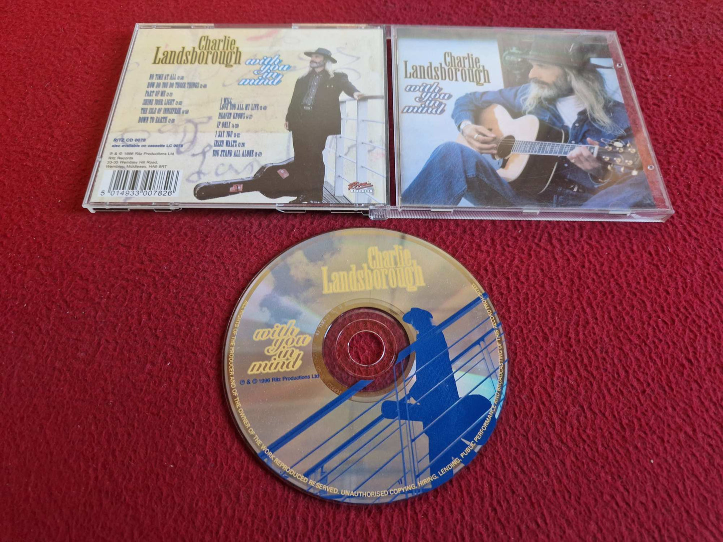 CHARLIE LANDSBOROUGH WITH YOU IN MIND CD