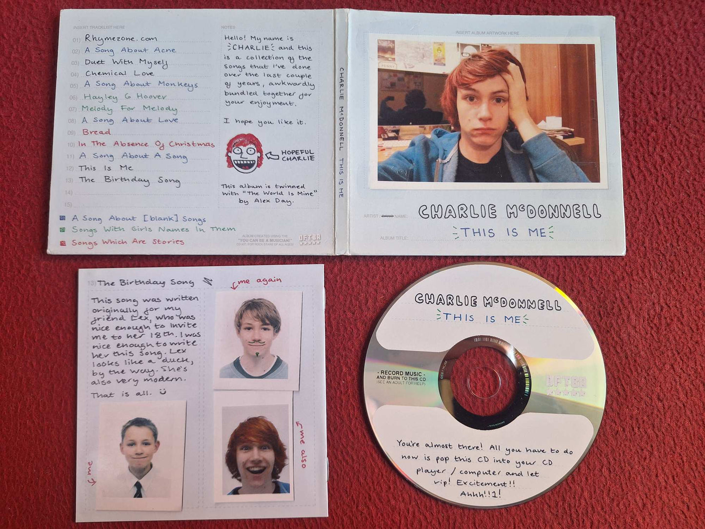 CHARLIE MCDONNELL THIS IS ME CD