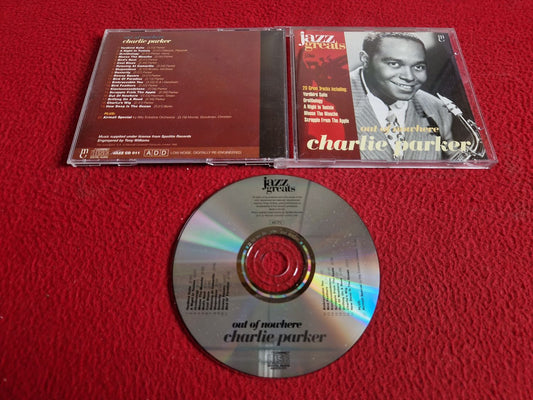 CHARLIE PARKER OUT OF NOWHERE CD