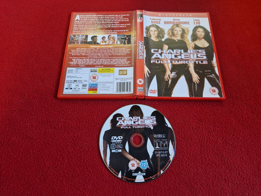 CHARLIE'S ANGELS FULL THROTTLE DVD