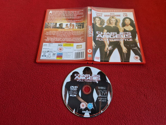 CHARLIE'S ANGELS FULL THROTTLE  DVD