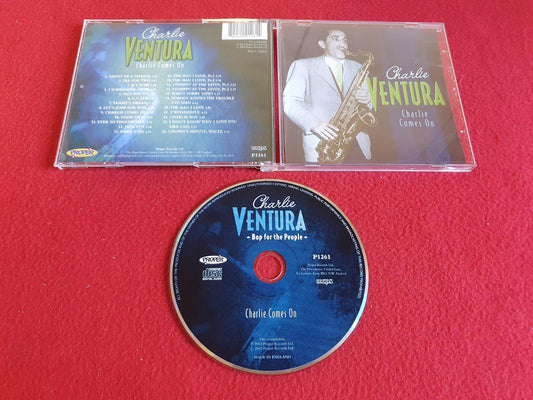 CHARLIE VENTURA CHARLIE COMES ON till CD