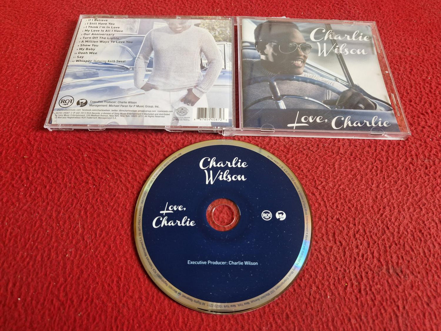 CHARLIE WILSON LOVE, CHARLIE CD
