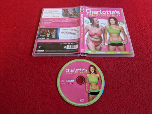CHARLOTTE CROSBY’S 3 MINUTE BELLY BLITZ DVD