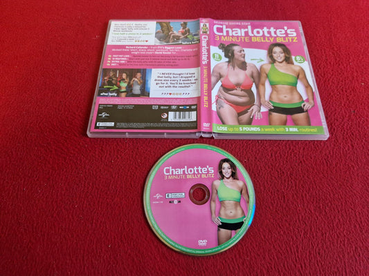 CHARLOTTE'S 3 MINUTE BELLY BLITZ DVD