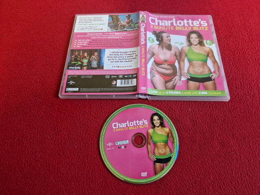 CHARLOTTE'S 3 MINUTE BELLY BLITZ DVD