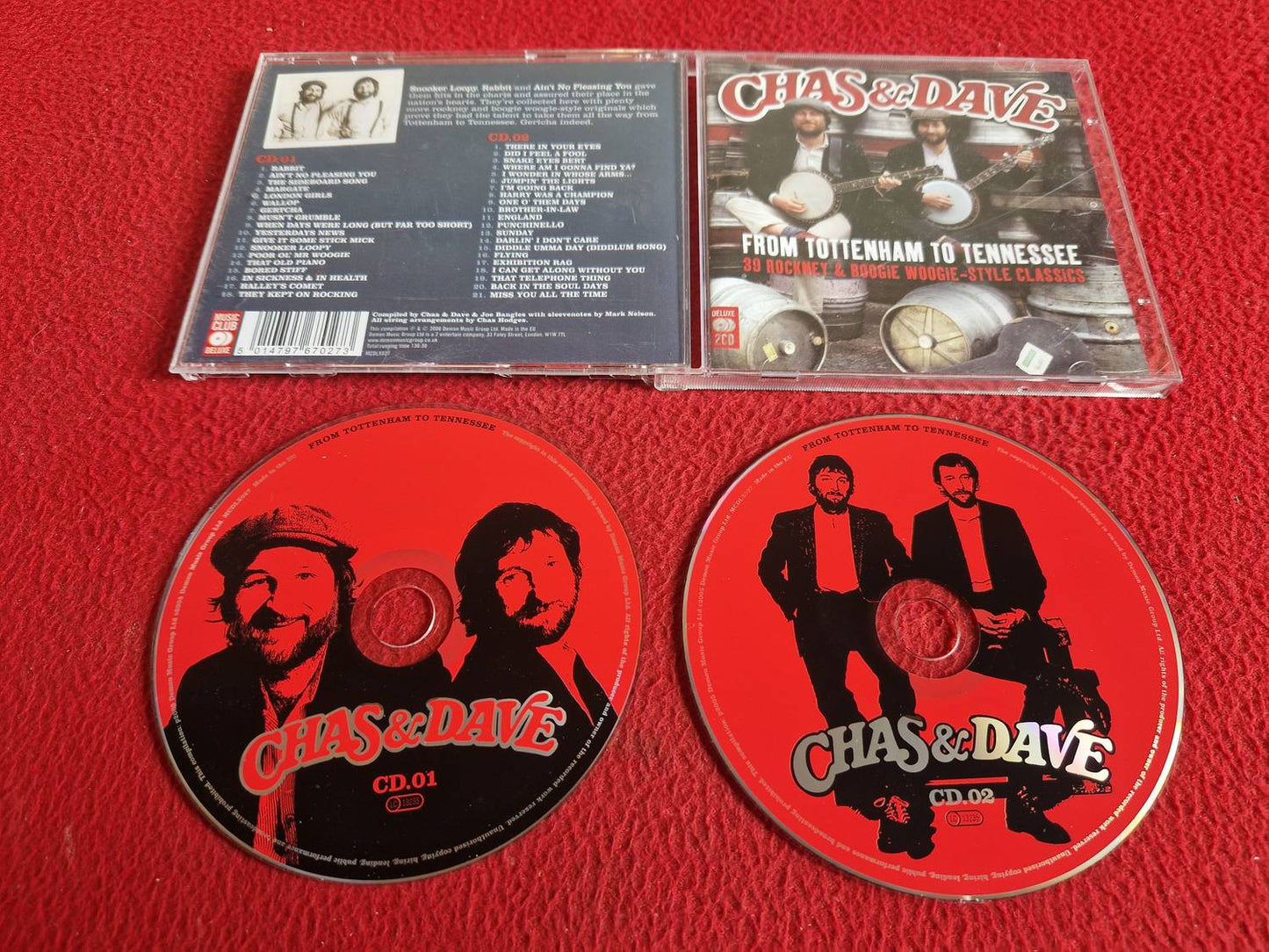CHAS & DAVE FROM TOTTENHAM TO TENNESSEE CD