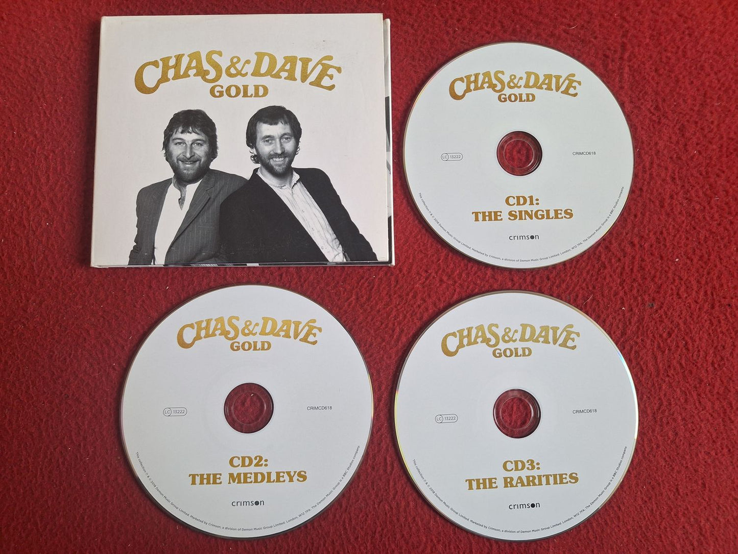 CHAS & DAVE GOLD CD BOX