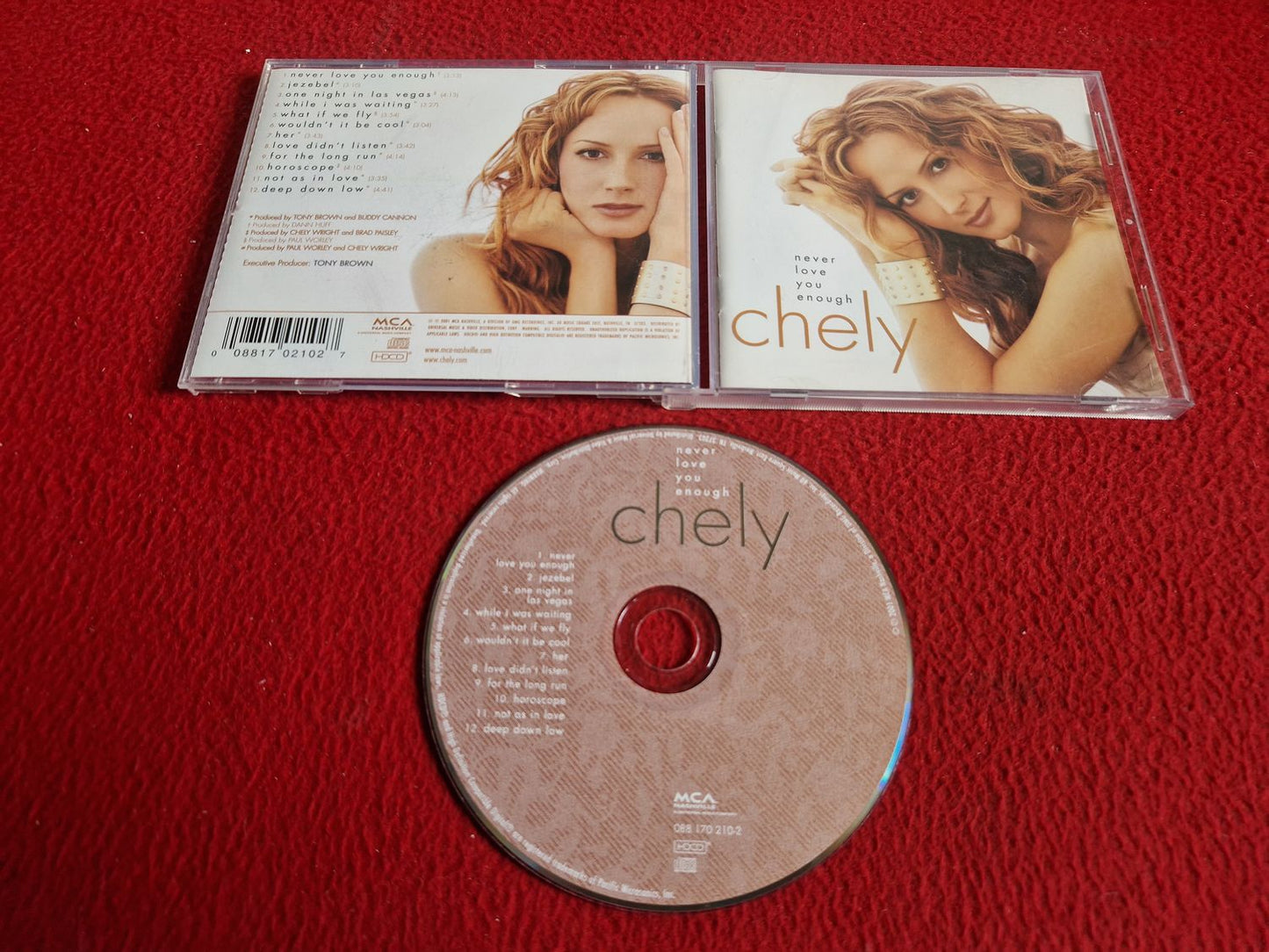 CHELY NEVER LOVE YOU ENOUGH CD