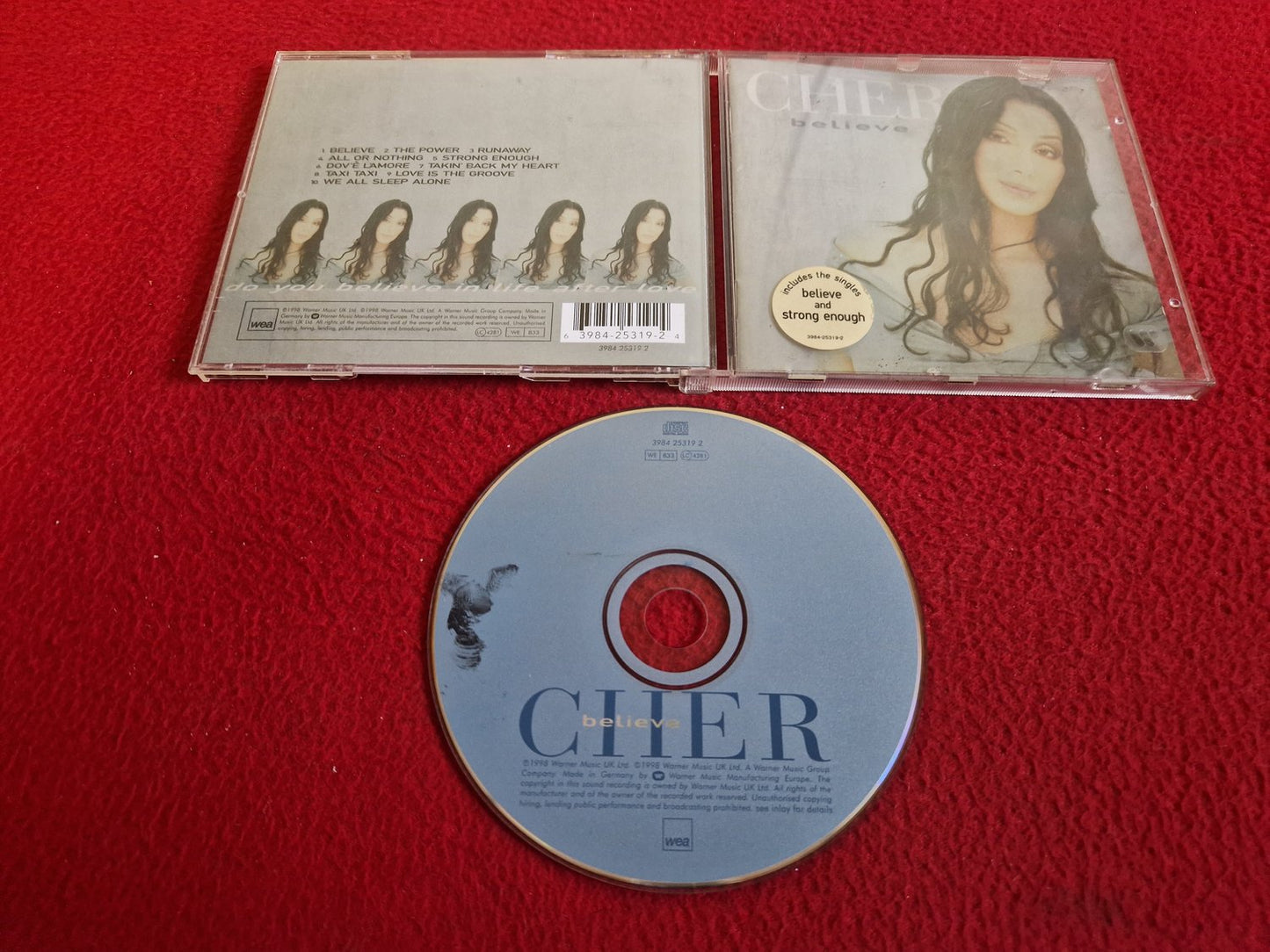 CHER BELIEVE CD