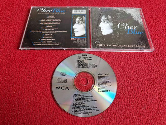 CHER BLUE THE ALL-TIME GREAT LOVE SONGS CD
