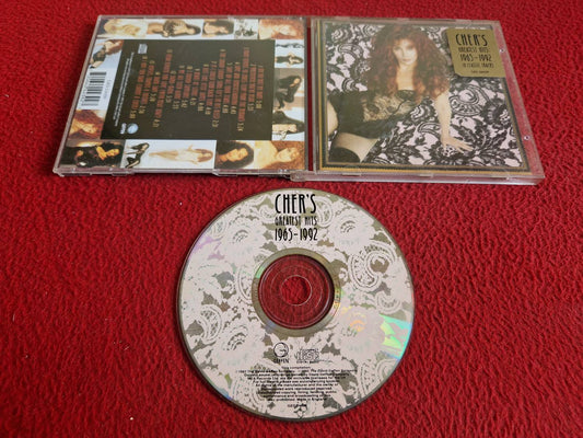 CHER GREATEST HITS 1965 - 1992 CD