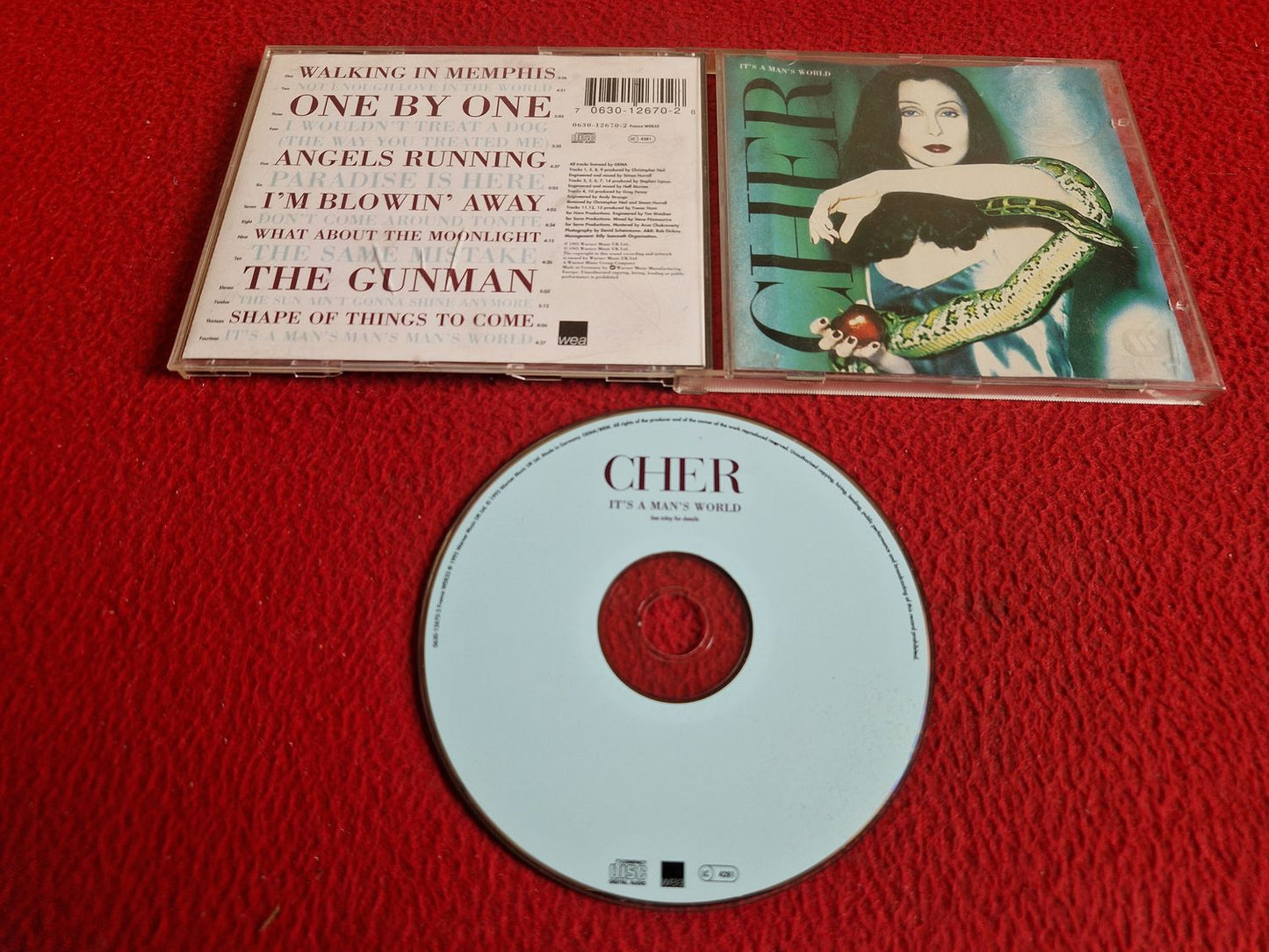 CHER IT'S A MAN'S WORLD CD