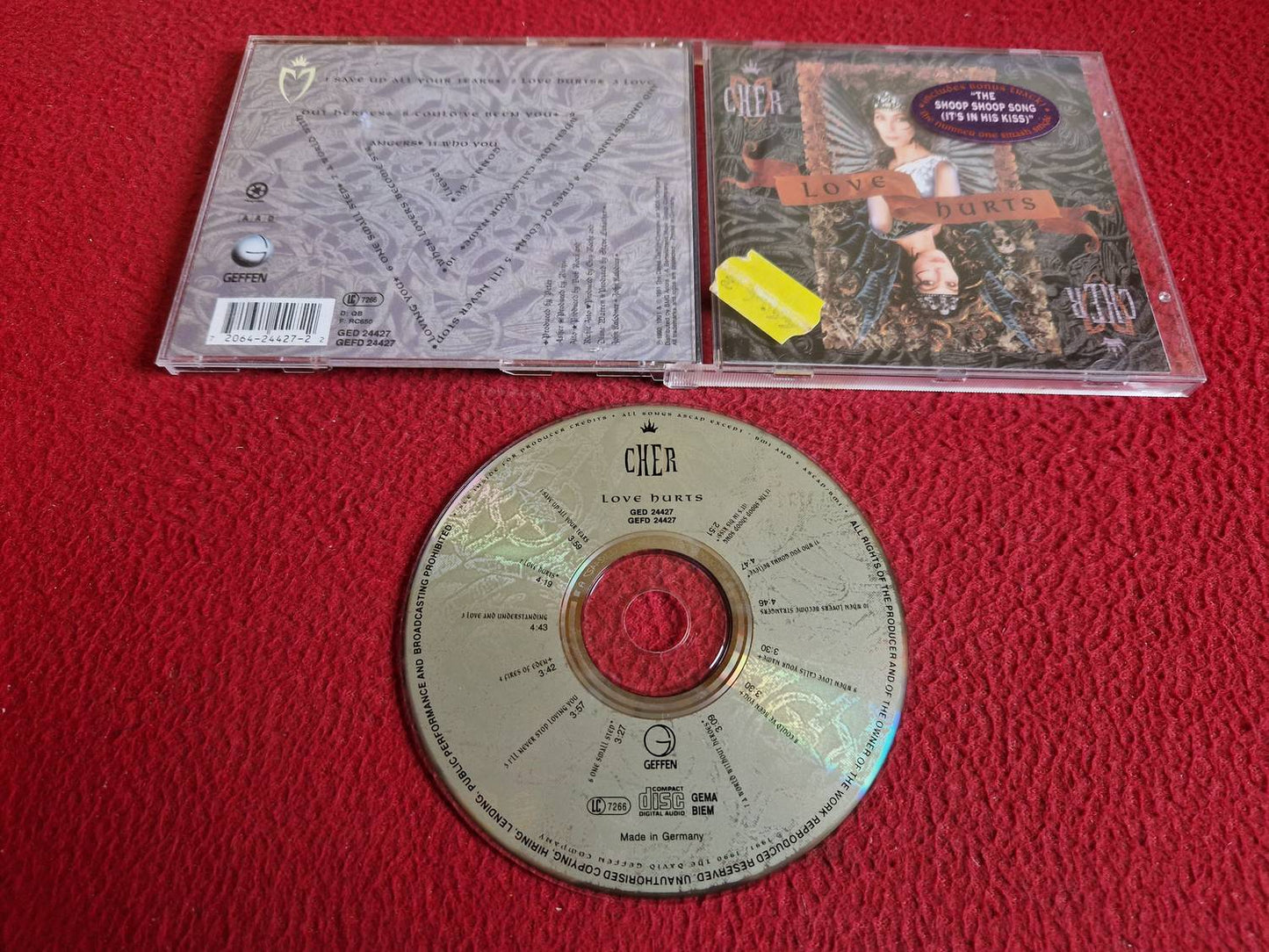 CHER LOVE HURTS CD