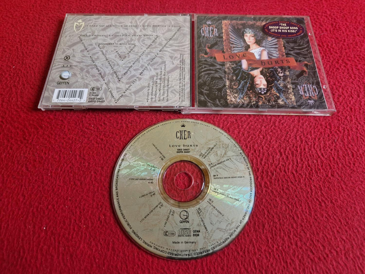 CHER LOVE HURTS CD