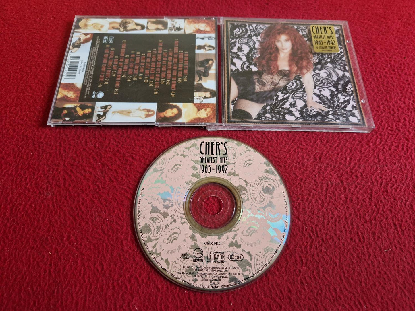 CHER'S GREATEST HITS 1965-1992 CD