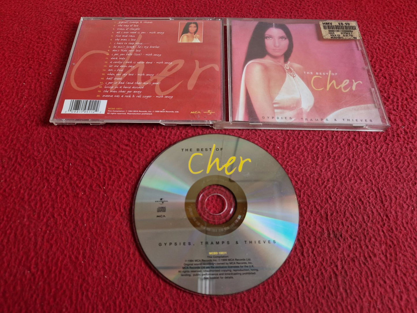 CHER THE BEST OF CD