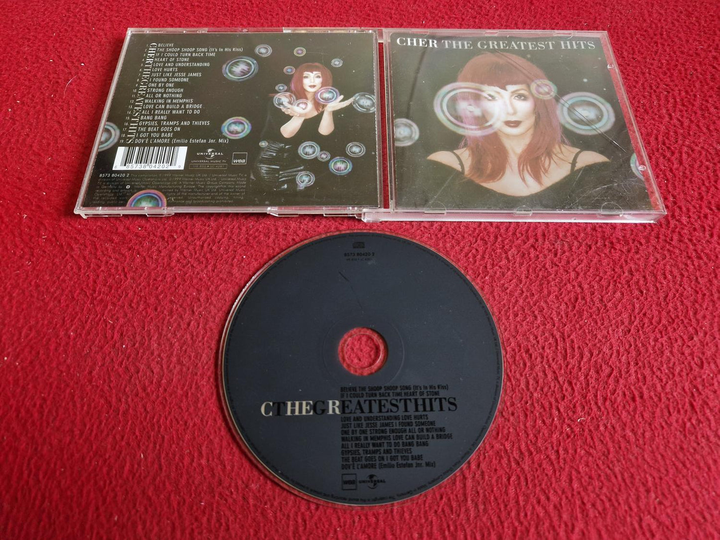 CHER THE GREATEST HITS CD