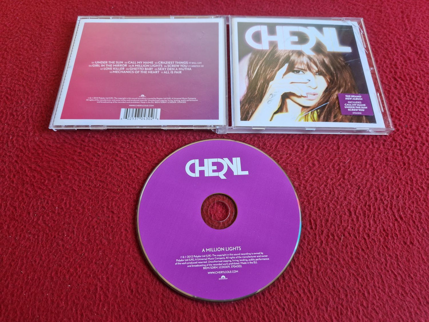 CHERYL A MILLION LIGHTS CD