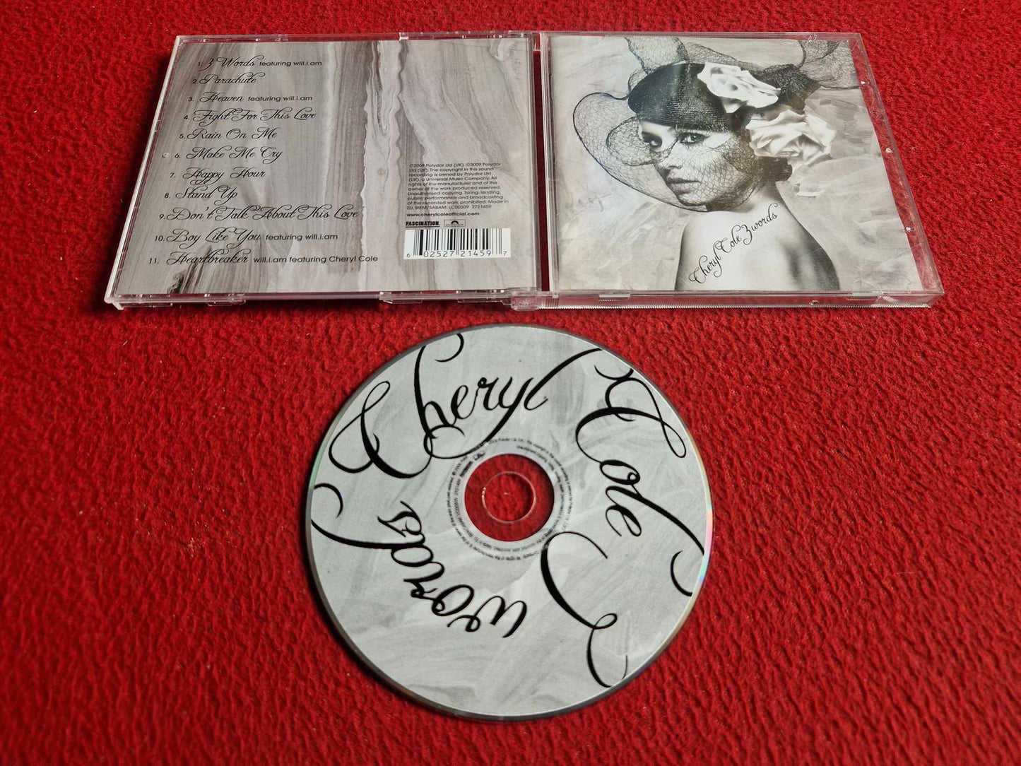 CHERYL COLE 3 WORDS CD